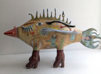 "Suur kala", kõrgus 39 cm, pikkus 72 cm, 2200€